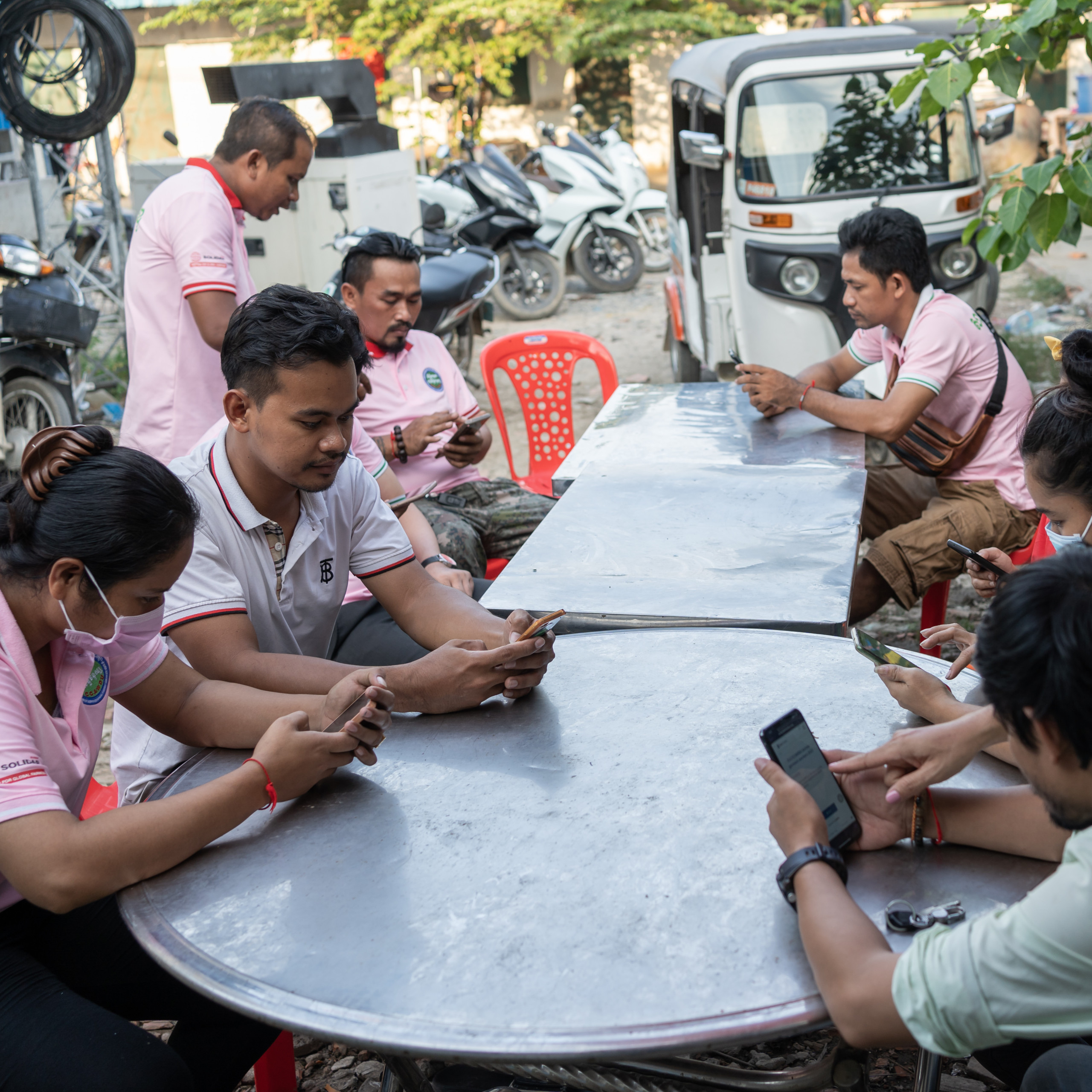 Bijeenkomst in Cambodja