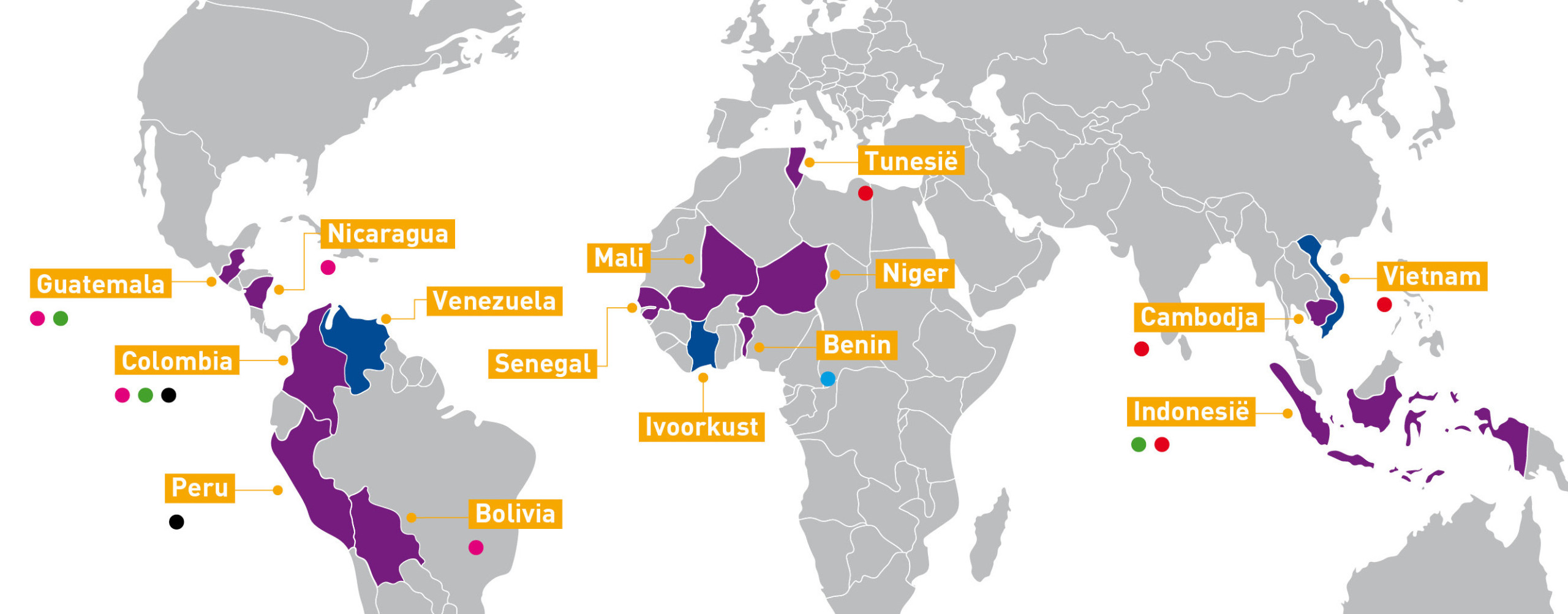 CNV Internationaal - Landen en toeleveringsketens