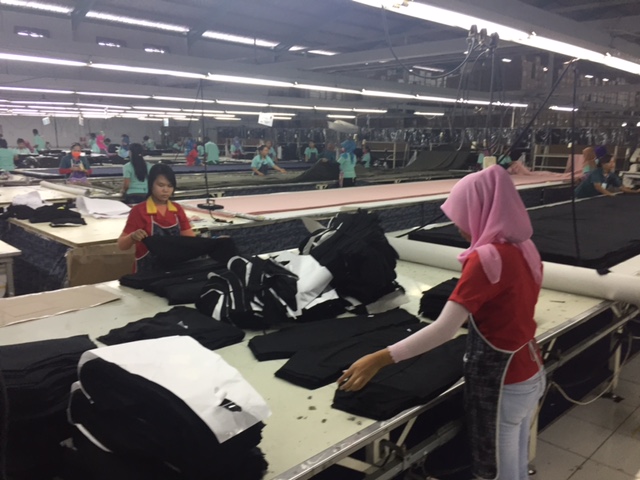 Indonesië Nette en veilige kledingfabriek