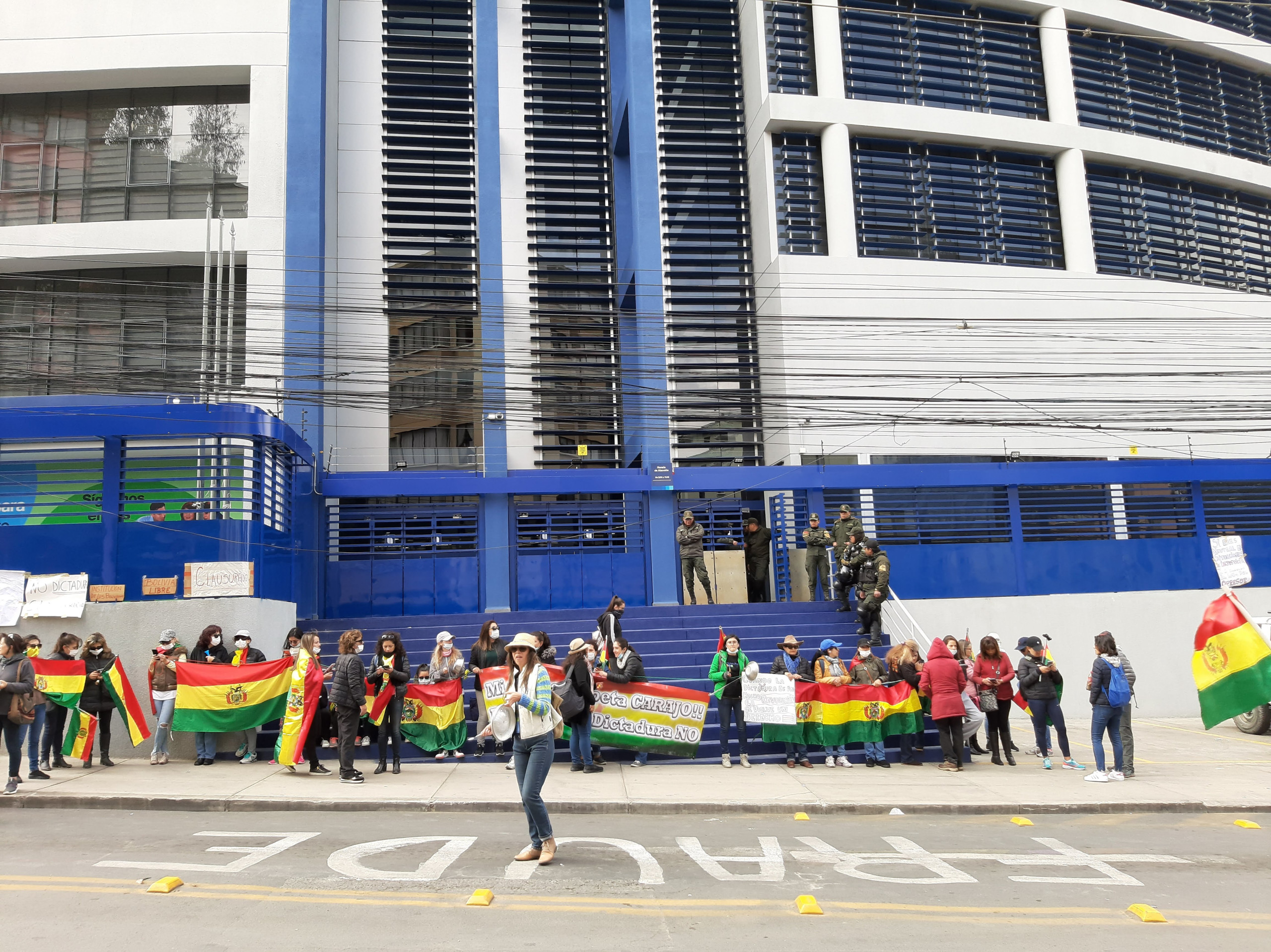 Protest in Bolivia