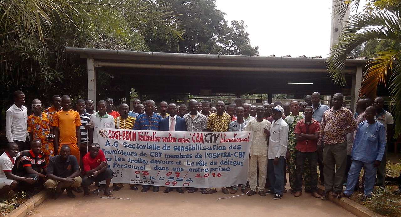 Benin IC CAO project textielfabriek Benin IC CAO project textielfabriek