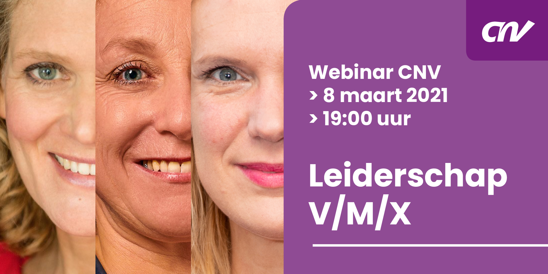 Webinar CNV Leiderschap V/M/X