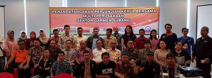 Indonesie ondertekening Multicompany CAO