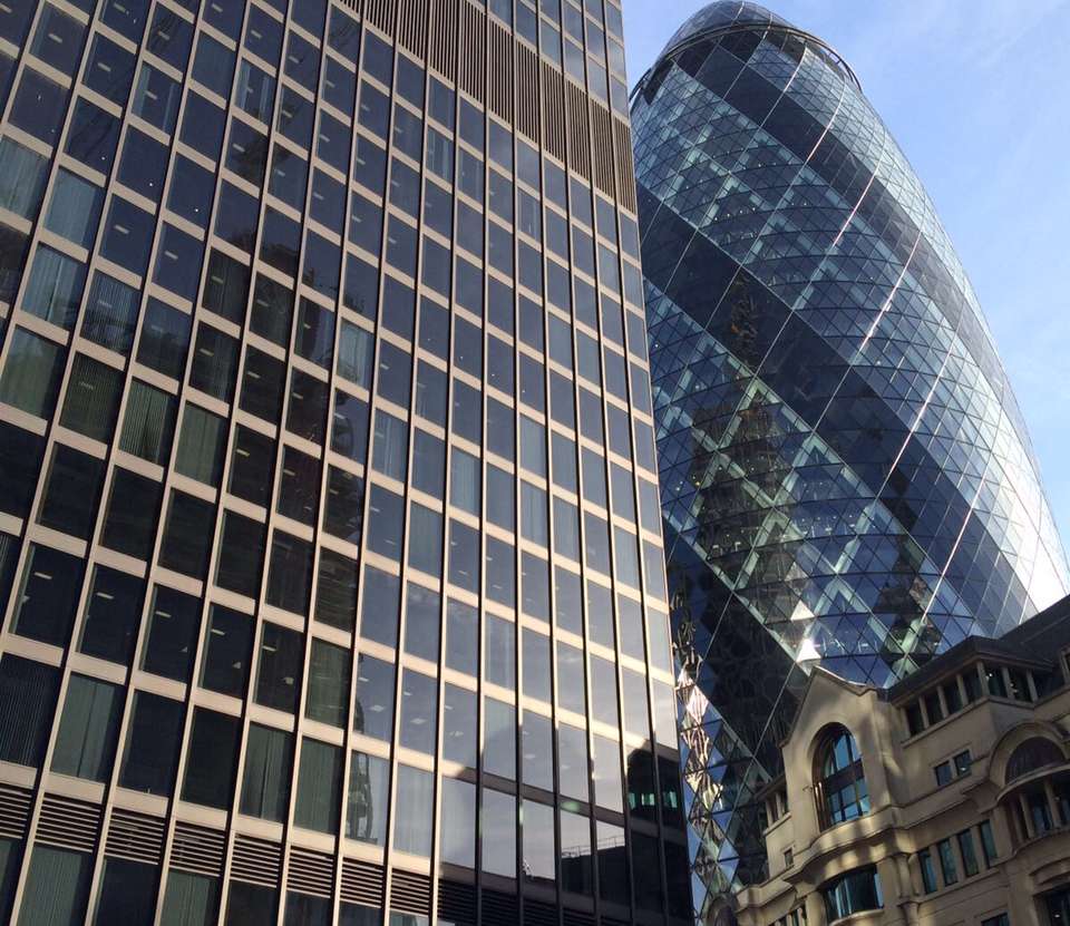 Het financiële hart van Londen Londen