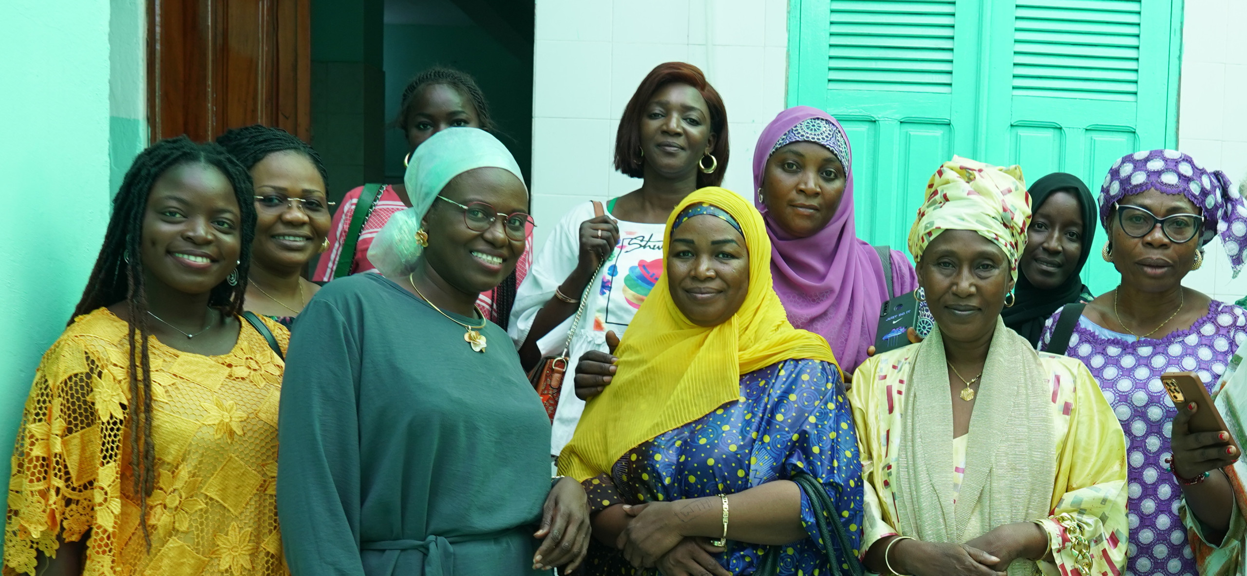 Trade union Women exchange Senegal