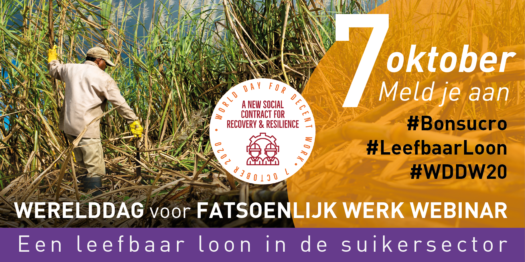 Een leefbaar loon in de suikersector. Webinar - a living wage for the sugarcane sector