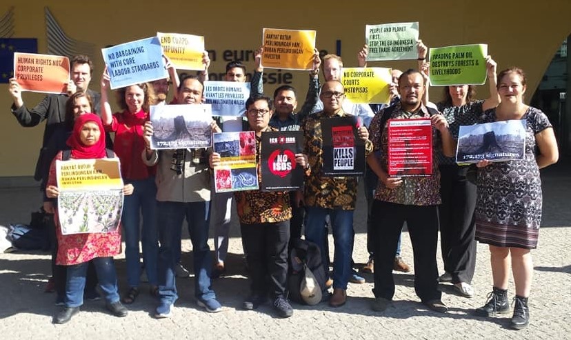 Indonesie CEPA overhandiging petitie