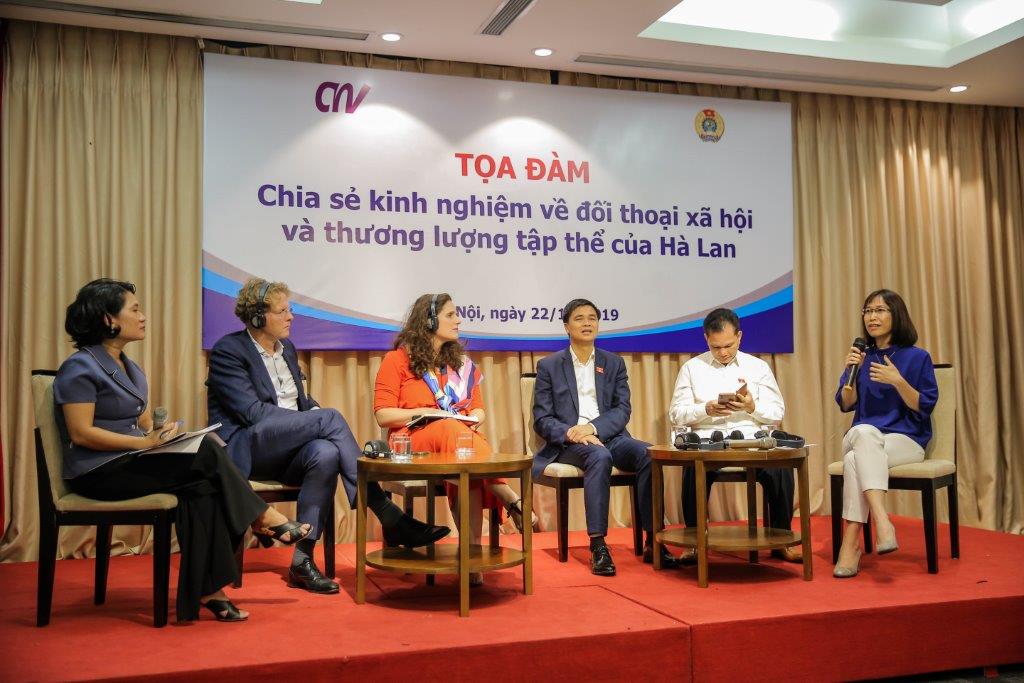 Vietnam social dialogue seminar CNV