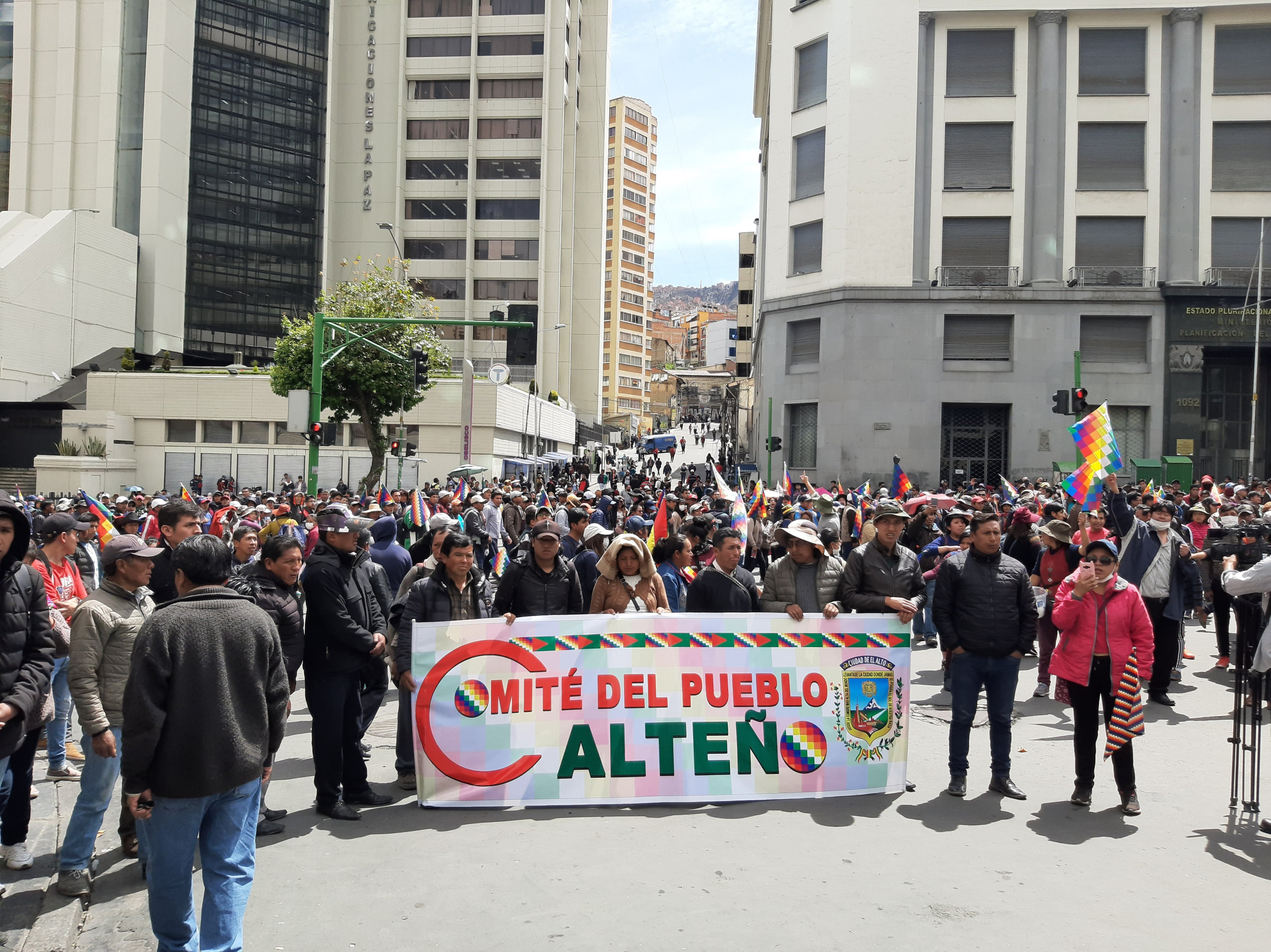 Protest in Bolivia
