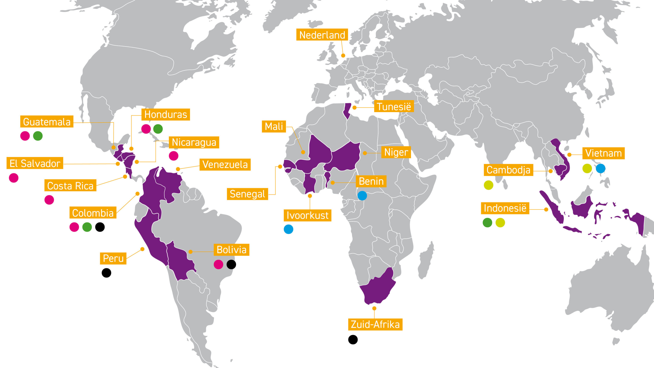 CNV Internationaal - Landen en toeleveringsketens