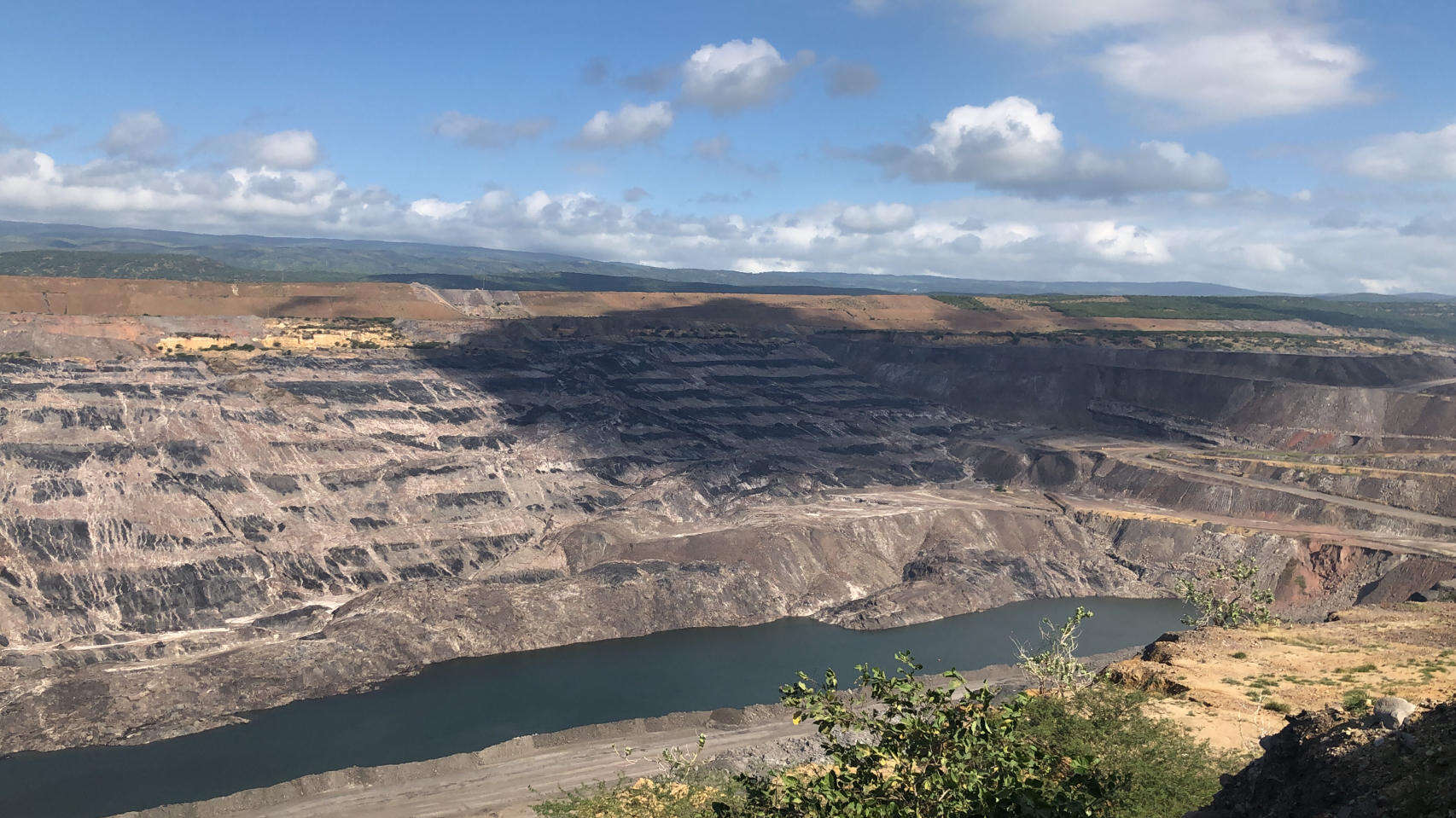 Colombia - open coal mining